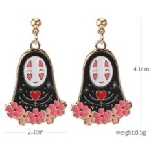 Spirited Away Ghost Anime Alloy Ear Stud Spirited Away Ghost Anime Alloy Ear Stud