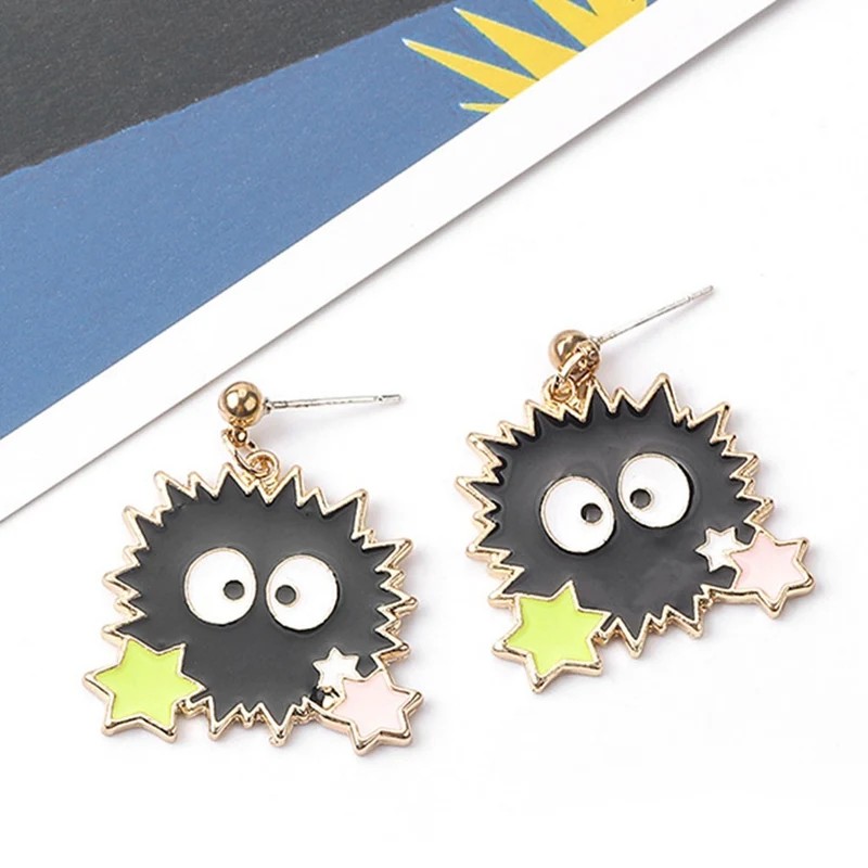 Spirited Away Ghost Anime Alloy Earrings