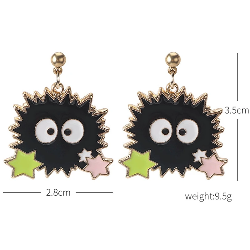 Spirited Away Ghost Anime Alloy Earrings