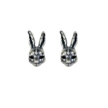 Silver Rogue Rabbit Retro Ear Stud Silver Rogue Rabbit Retro Ear Stud