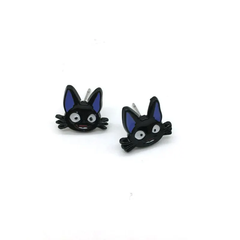 Kiki's Delivery Service Jiji Cat Anime Ear Stud