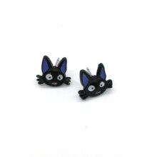 Kiki’s Delivery Service Jiji Cat Anime Ear Stud Kiki's Delivery Service Jiji Cat Anime Ear Stud
