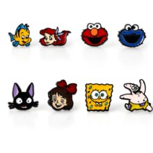 Kiki’s Delivery Service Jiji Little Mermaid Cartoon Ear Studs Kiki's Delivery Service Jiji Little Mermaid Cartoon Ear Studs
