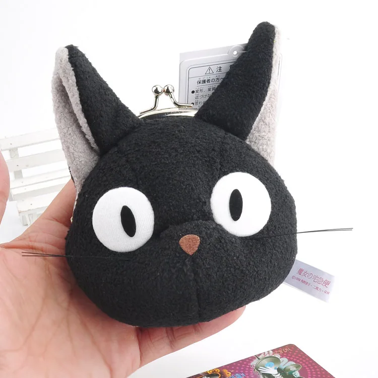 Jiji CatBus Totoro Anime Multi-Functional Iron Buckle Soft Stuffed Coin Purse
