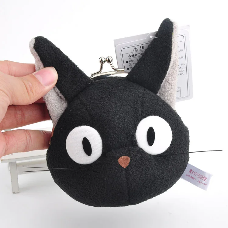 Jiji CatBus Totoro Anime Multi-Functional Iron Buckle Soft Stuffed Coin Purse