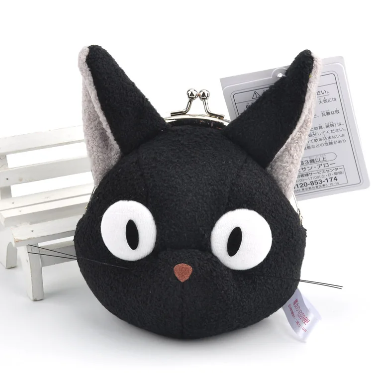 Jiji CatBus Totoro Anime Multi-Functional Iron Buckle Soft Stuffed Coin Purse
