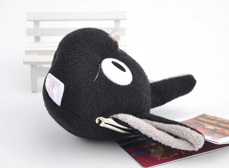 Jiji CatBus Totoro Anime Multi-Functional Iron Buckle Soft Stuffed Coin Purse