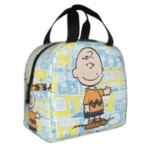 Kawaii Cartoon Peanuts Charlie Brown Lunch Bag Kawaii Cartoon Peanuts Charlie Brown Lunch Bag