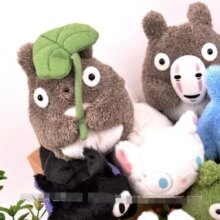 Ghibli Miyazaki Hayao Authentic Totoro Princess Mononoke Kiki’s Spirited Away Fox Plush Toys Ghibli Miyazaki Hayao Authentic Totoro Princess Mononoke Kiki's Spirited Away Fox Plush Toys