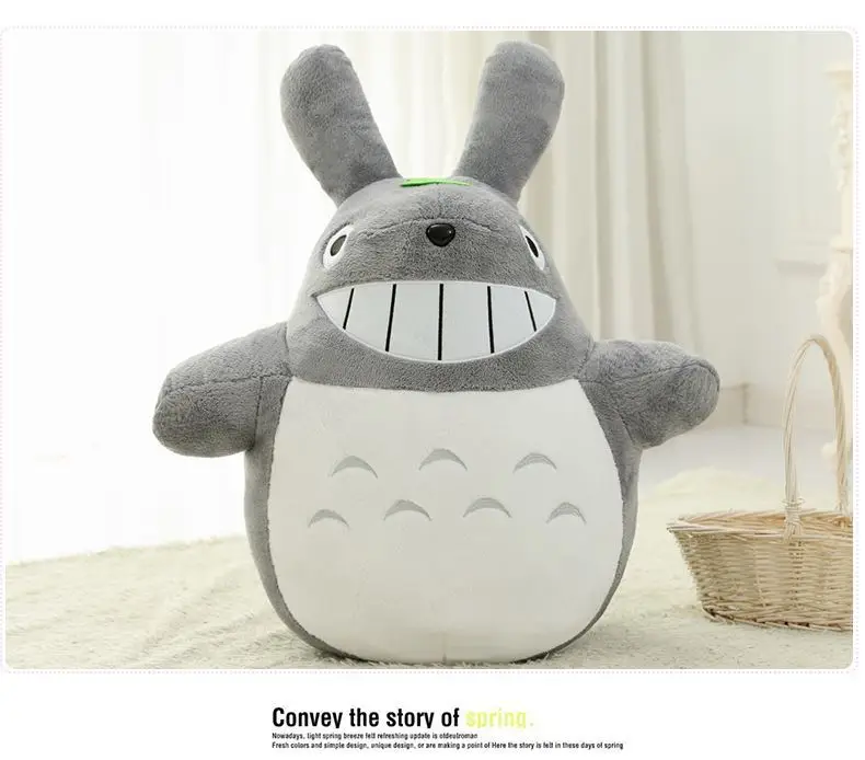 Studio Ghibli Grin My Neighbor Totoro Anime Large Soft Plush Toy