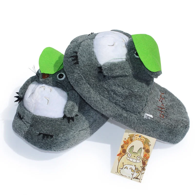 My Neighbor Totoro Ghibli Dust Bunny Plush Slippers