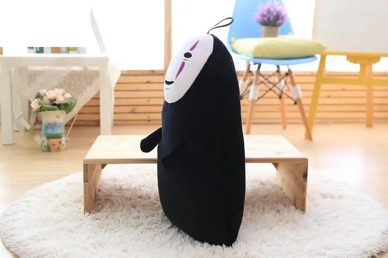 Anime Spirited Away No Face Man Plush Doll Pillow