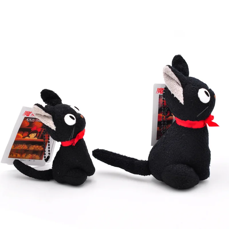 Kiki's Delivery Service Black JiJi Cat Plush Stuffed Toy Pendent