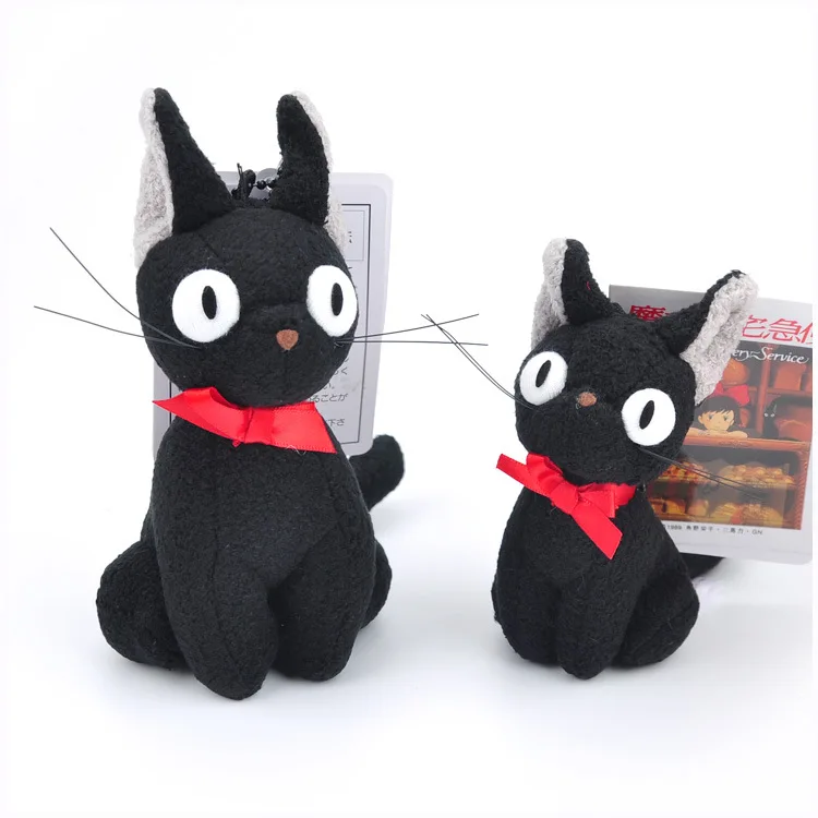 Cartoon Kiki's Delivery Service JiJi Cat Stuffed Doll