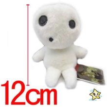 Miyazaki Princess Mononoke Kodama Tree Spirit Mini Doll Miyazaki Princess Mononoke Kodama Tree Spirit Mini Doll