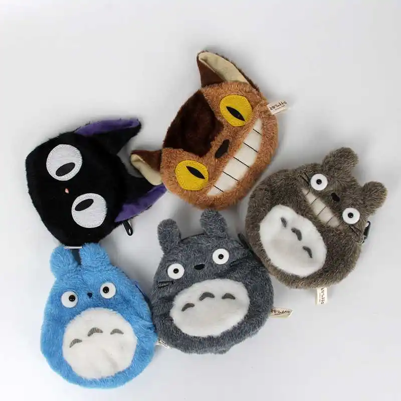 Cartoon Princess Mononoke Studio Ghibli Puppets Wallet