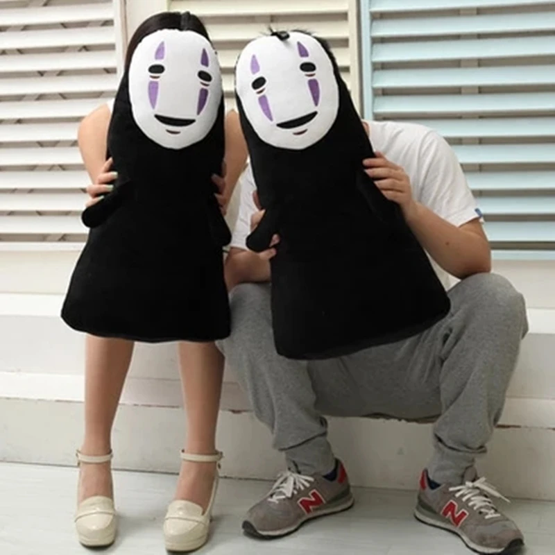 Studio Ghibli Spirited Away Kaonashi No Face Cosplay Plush Toys Studio Ghibli Spirited Away Kaonashi No Face Cosplay Plush Toys