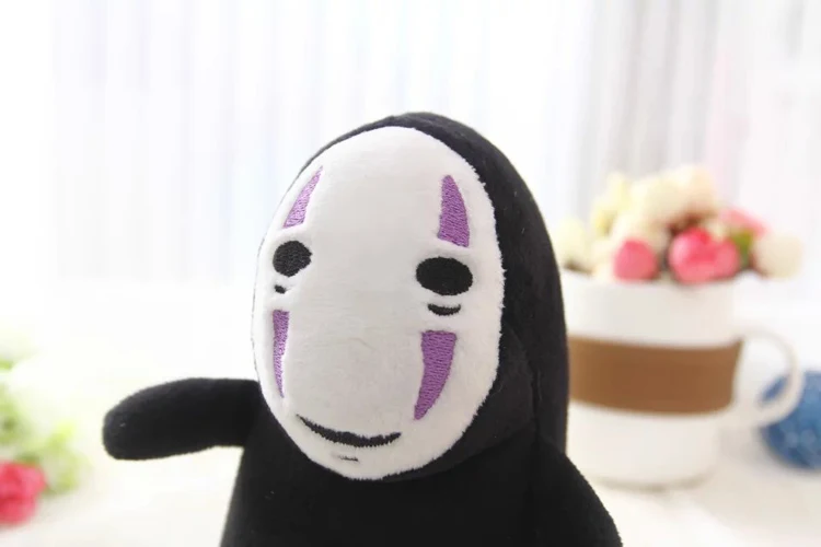 Ghibli Spirited Away No Face Ghost Kaonashi Stuffed Toy Pendant