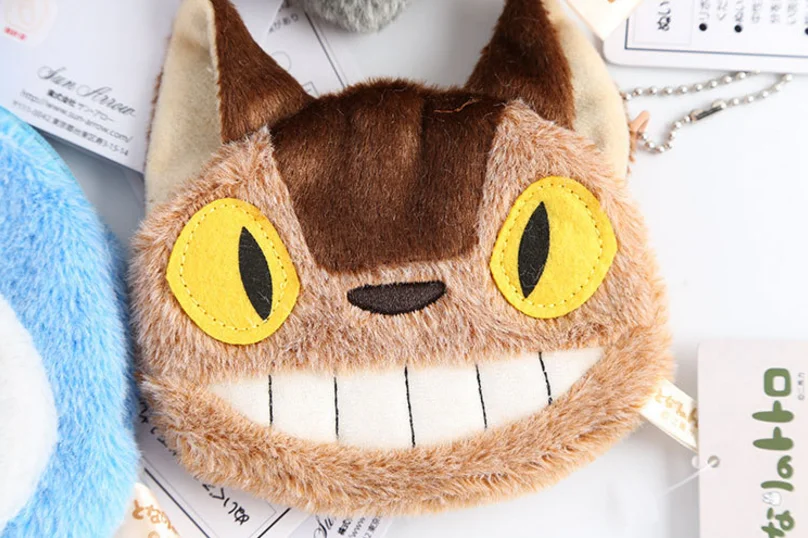 Studio Ghibli Totoro Cartoon Plush Wallet