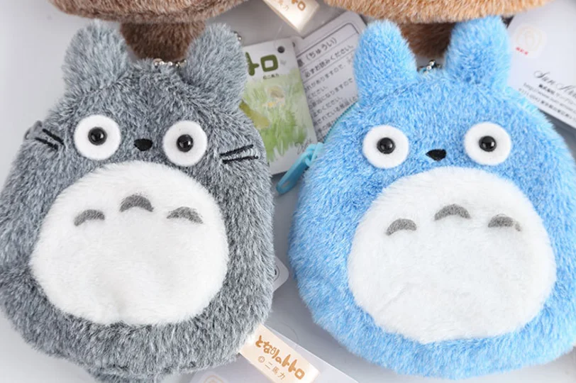 Studio Ghibli Totoro Cartoon Plush Wallet