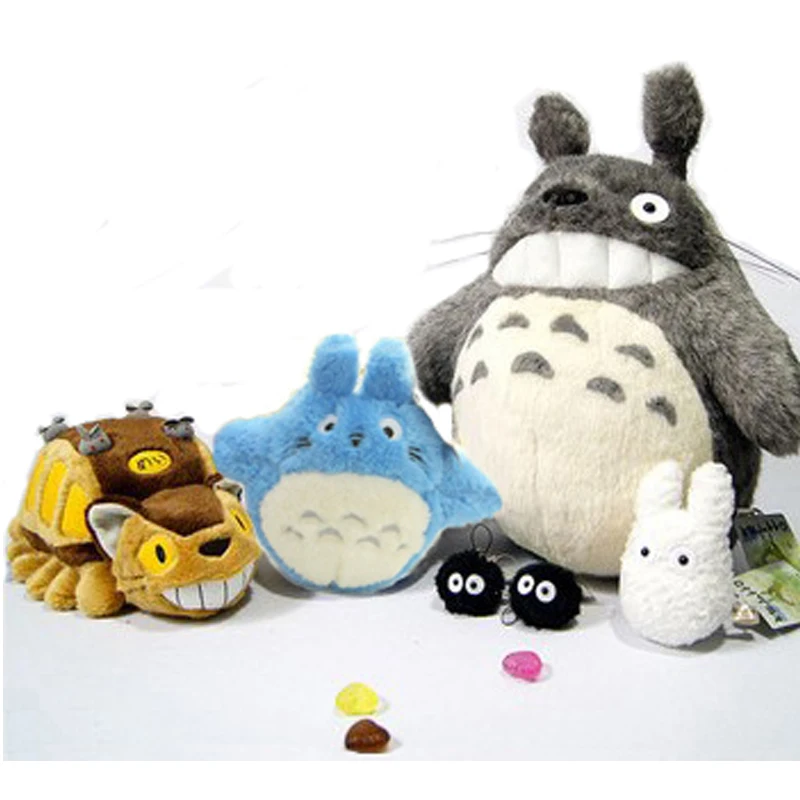 Anime My Neighbor Totoro Soft Plush Family Doll Set