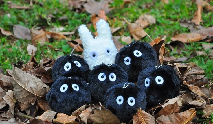 Anime My Neighbor Totoro Soft Plush Family Doll Set