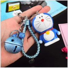 Doraemon Anime Doll Keyring With Bell & Strap Doraemon Anime Doll Keyring With Bell & Strap