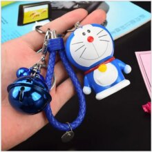 Doraemon Anime Doll Keyring With Bell & Strap Doraemon Anime Doll Keyring With Bell & Strap