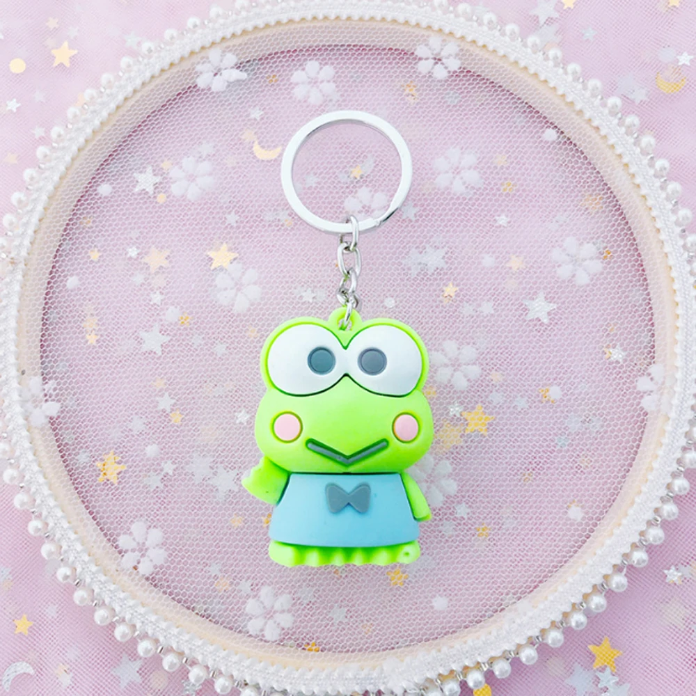 Hello Kitty/KT Cat/Frog/Dog Cartoon Doll Charm Keychain Hello Kitty/KT Cat/Frog/Dog Cartoon Doll Charm Keychain