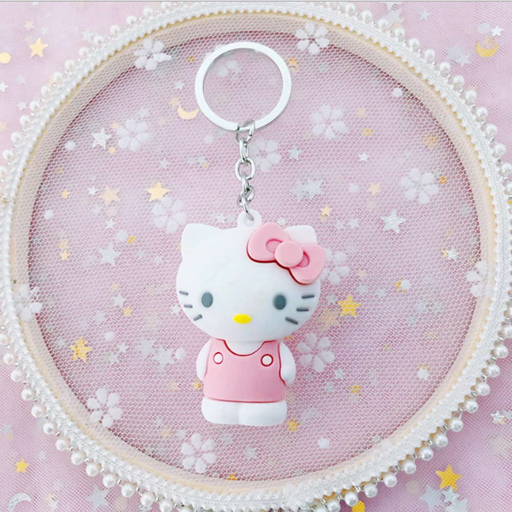 Hello Kitty/KT Cat/Frog/Dog Cartoon Doll Charm Keychain Hello Kitty/KT Cat/Frog/Dog Cartoon Doll Charm Keychain