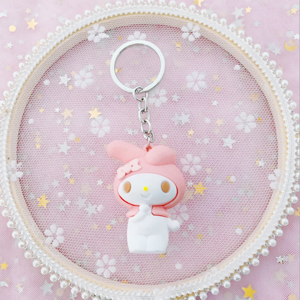 Hello Kitty/KT Cat/Frog/Dog Cartoon Doll Charm Keychain Hello Kitty/KT Cat/Frog/Dog Cartoon Doll Charm Keychain