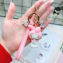 Hello Kitty/Frog 3D Cartoon Charm Keychain Hello Kitty/Frog 3D Cartoon Charm Keychain