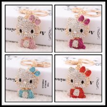 Hello Kitty Cartoon Ornaments Design Keychain Hello Kitty Cartoon Ornaments Design Keychain