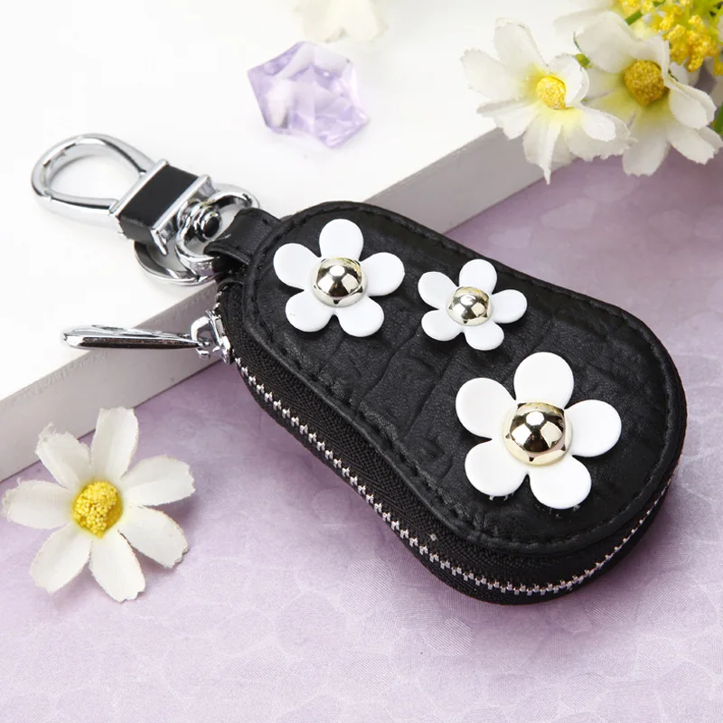 Hello Kitty Anime Zipper Wallet Style Keychain