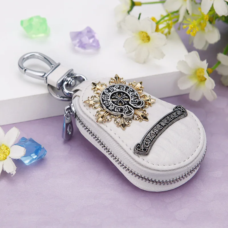 Hello Kitty Anime Zipper Wallet Style Keychain