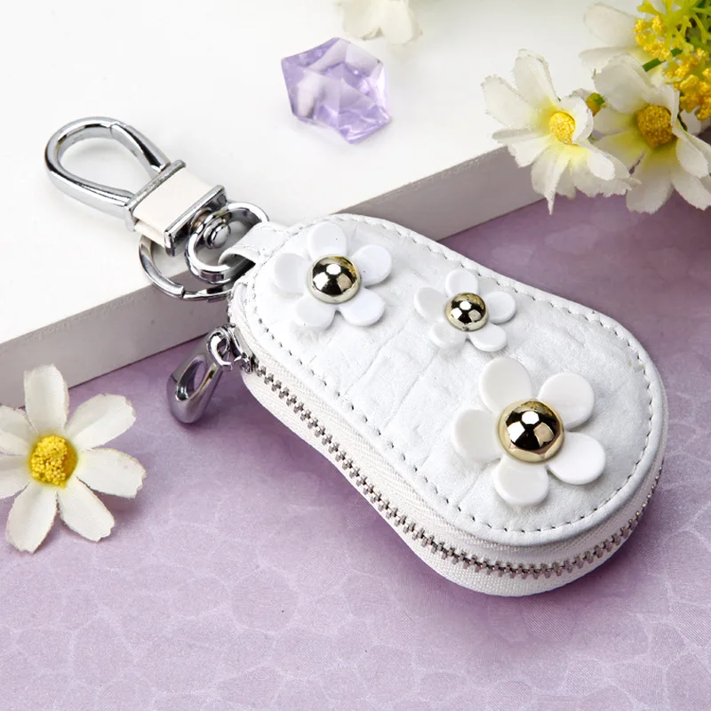 Hello Kitty Anime Zipper Wallet Style Keychain