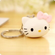 Hello Kitty Cartoon Head Design Keyring Hello Kitty Cartoon Head Design Keyring