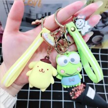 Hello Kitty Cat/Frog/Dog/Bear Cartoon Charm Keyring Hello Kitty Cat/Frog/Dog/Bear Cartoon Charm Keyring