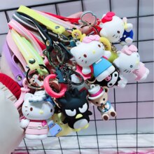 Hello Kitty Cat/Frog/Dog/Bear Cartoon Charm Keyring Hello Kitty Cat/Frog/Dog/Bear Cartoon Charm Keyring
