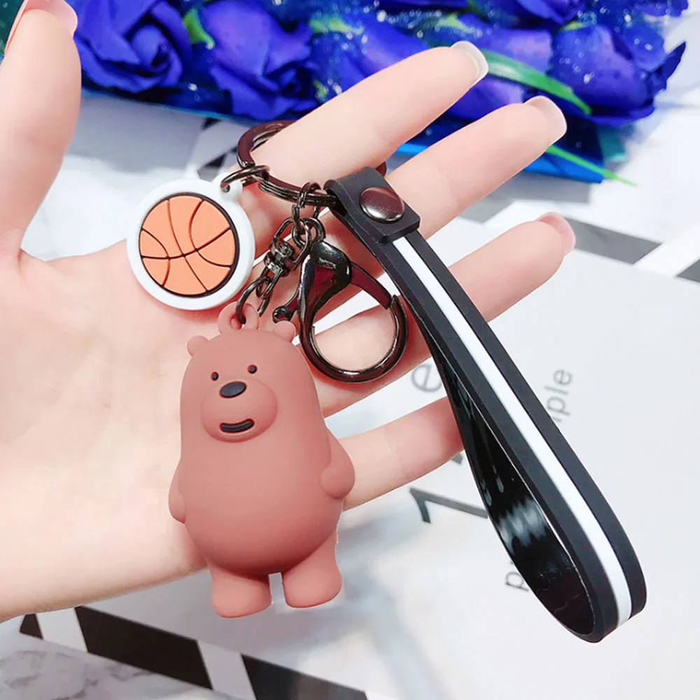 Hello Kitty Cat/Frog/Dog/Bear Cartoon Charm Keyring Hello Kitty Cat/Frog/Dog/Bear Cartoon Charm Keyring