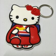 Double-Face Hello Kitty Cartoon Keyring Double-Face Hello Kitty Cartoon Keyring