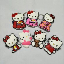 Double-Face Hello Kitty Cartoon Keyring Double-Face Hello Kitty Cartoon Keyring