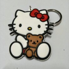 Double-Face Hello Kitty Cartoon Keyring Double-Face Hello Kitty Cartoon Keyring