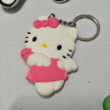 Double-Face Hello Kitty Cartoon Keyring Double-Face Hello Kitty Cartoon Keyring