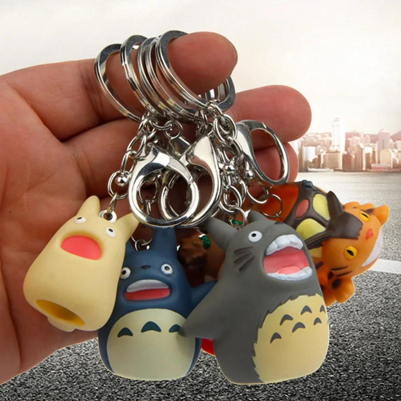 Hayao Comic My Neighbor Totoro Anime PVC Keychain