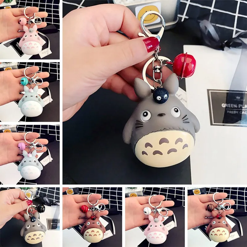 Totoro Kitten Cat Anime Kawaii Keychain