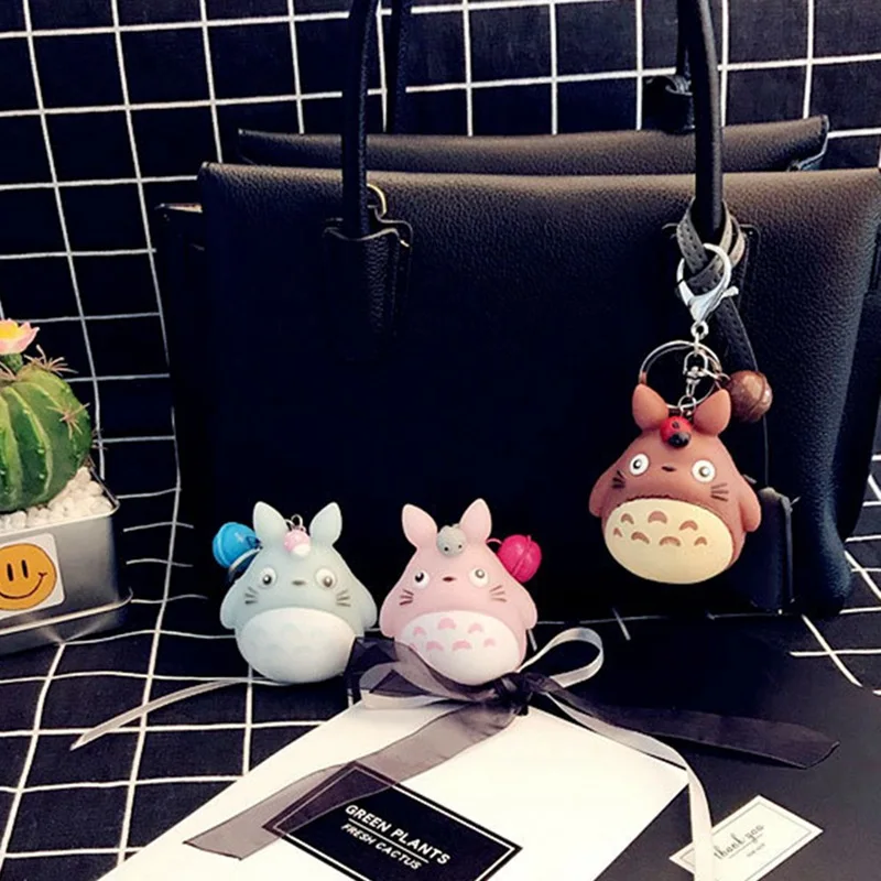 Totoro Kitten Cat Anime Kawaii Keychain