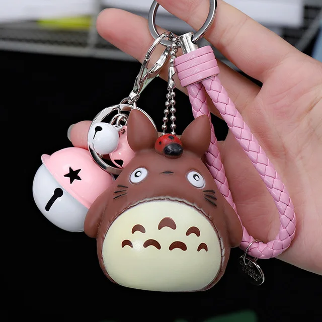 My Neighbor Totoro Charm Metal Keyring My Neighbor Totoro Charm Metal Keyring