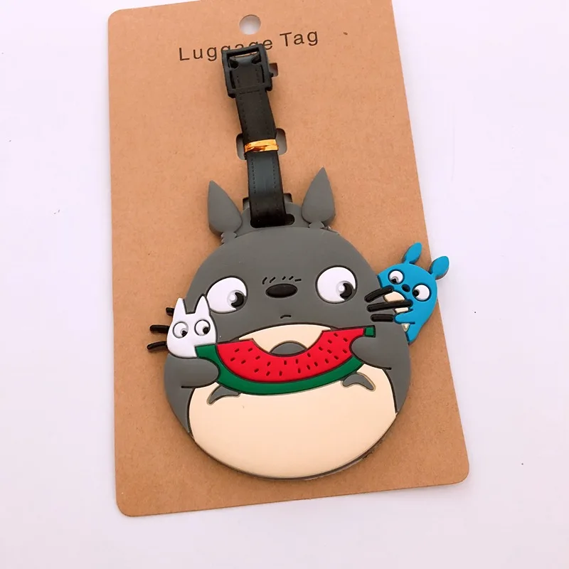 My Neighbor Totoro & Spirited Away No Face Soft Rubber Keychain