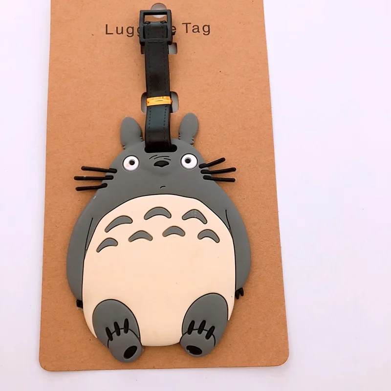 My Neighbor Totoro & Spirited Away No Face Soft Rubber Keychain